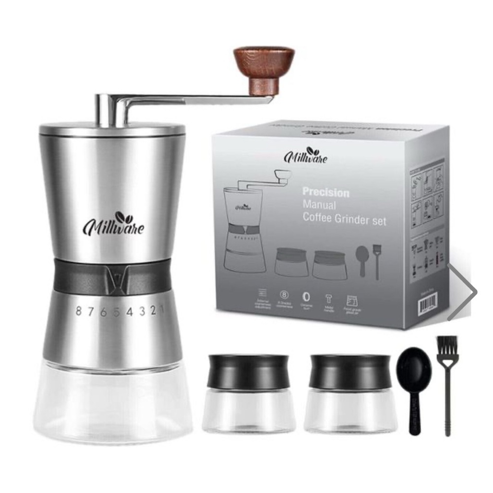 Silver and Black Coffee & Tea Accessories for the Kitchen
